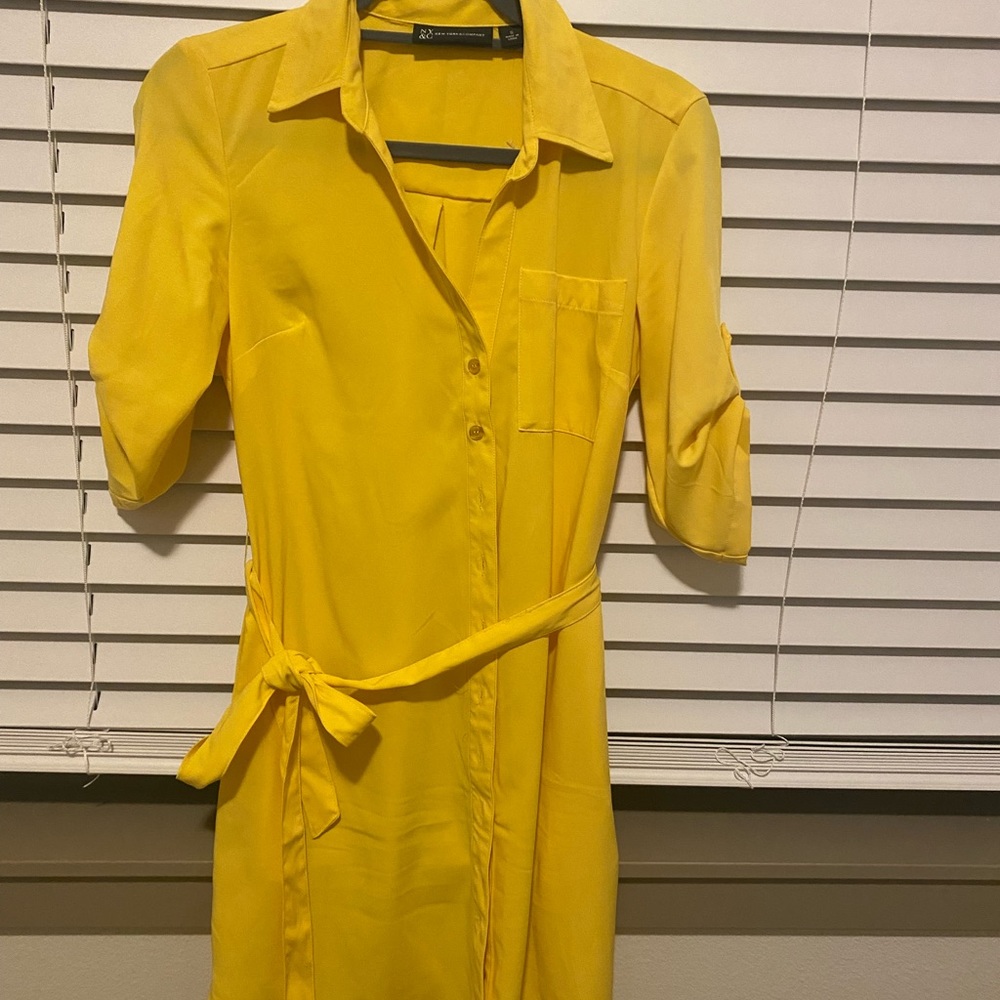 Cute Chiffon Shirt dress.